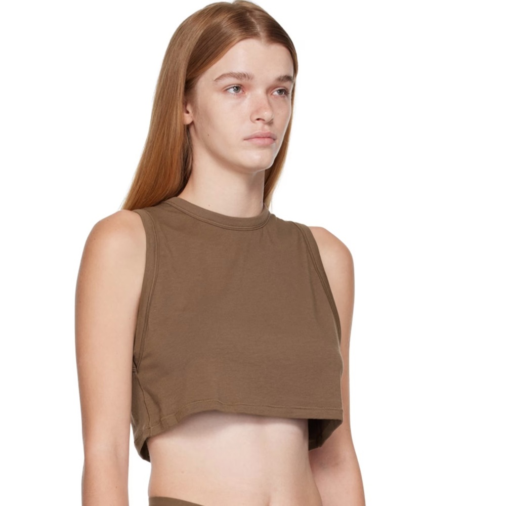 NWT Skims Boyfriend  Crop Tank